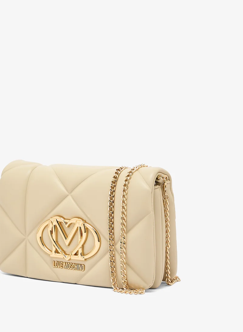 Love Moschino  Smart Daily PU Crossbody Bag for Women | Best Price UAE